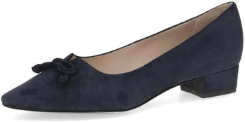 Peter Kaiser Schuhe blau dunkelblau Veloursleder