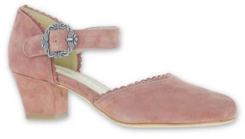 Hirschkogel Pumps Veloursleder altrosa 5cm