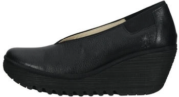 Fly London Keilpumps blau schwarz