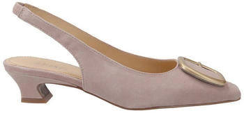 Maripè Peeptoes Slingpumps ARRUCA Rauleder beige