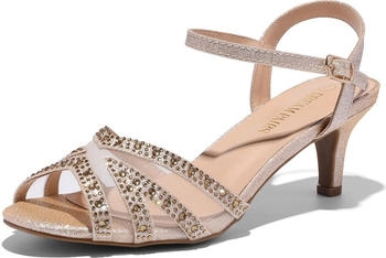 Dream Pairs Nina Pumps Sandalen Glitzer gold NINA-166