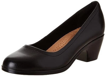 Clarks Emily 2 Ruby Pump schwarzes Leder