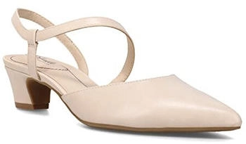 LifeStride Minimalistische Pumpe almond schwarz