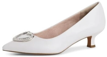 Marco Tozzi Pumps Spitz Absatz weiß