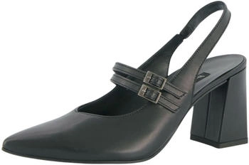 Paul Green Peeptoes Slingpumps 6151-017 schwarz