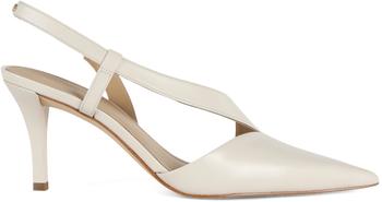 Michael Kors Jaida Creme Slingback Pumps