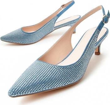 Montevita Schuh Absatz Festshoe5 blau schwarz