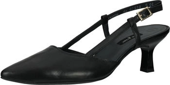 Paul Green Peeptoes Slingpumps 7992-013 glattleder schwarz
