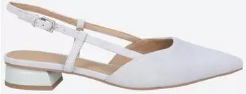 Maripè Peeptoes Slingpumps ARIZONA Rauleder blau schwarz