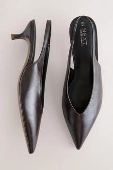 Next Fashion Slingpumps schoko