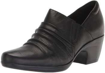 Clarks Emily Cove schwarzes leder