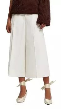 Stella McCartney Bow-tied Satin Silk Wrapped Ankle Pumps beige