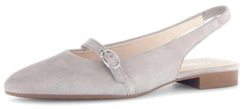 Gabor Slingpumps Rough Leather grau