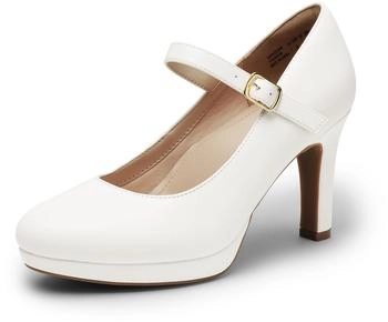 Dream Pairs Mary Janes Pumps (SDPU2425W) weiß