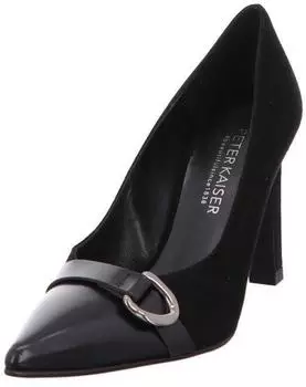 Peter Kaiser Suede Pumps schwarz/rosa