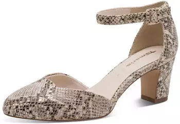 Tamaris Pumps beige snake