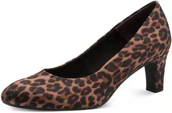 Tamaris Pumps with Block Heel leopard