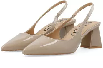BIANCO Maralyn Sling Pumps beige