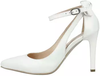 Nero Giardini Pumps Leather wei&szlig;