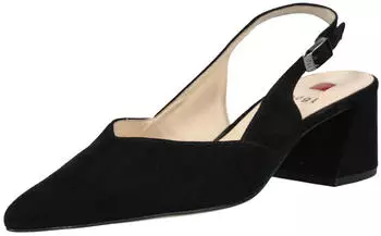 H&ouml;gl Pumps Suede Sling Pumps schwarz