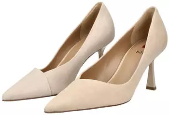 H&ouml;gl Suede High Heel Pumps sand