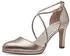 Tamaris Strappy Pumps with Adjustable Strap light gold