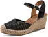 Tamaris Women's Wedge Sandal (1-28370-26) schwarz