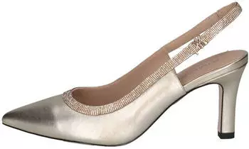 Peter Kaiser Pumps Leather High-Heel-Pumps gold