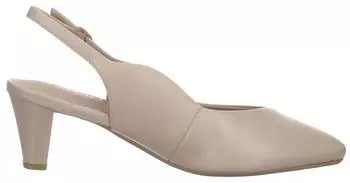 Caprice Women's Leather Pumps cream perlato