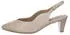 Caprice Women's Leather Pumps cream perlato