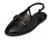 Marc O'Polo Cowhide Leather Sandal schwarz