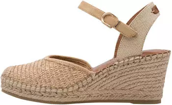 Tamaris Espadrilles with Wedge Heel gold