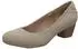 s.Oliver Block Heel Pumps with Rounded Toe sand