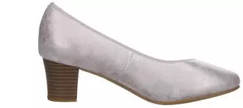 Rieker Pumps mit runder Zehenform und Blockabsatz 44650 offwhite