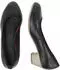s.Oliver Block Heel Pumps with Rounded Toe schwarz