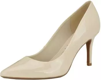 Calvin Klein Gayle2 Pump (kcGAYLE2) ivory patent 155