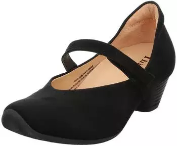 Think AIDA Chrome-Free Tanned Sustainable Oxford Shoes schwarz