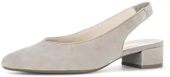 Gabor Pumps Leather Slingpumps hellgrau