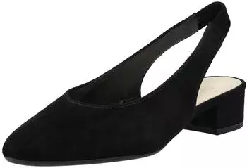 Gabor Slingpumps Suede schwarz
