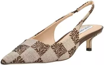 Steve Madden Pumps Faux Leather Sling Pumps beige/braun