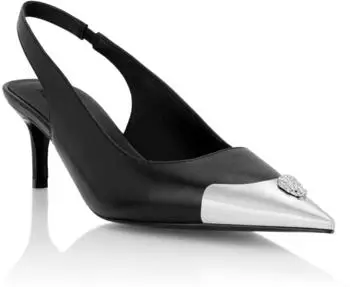 Philipp Plein Skull Slingpumps schwarz
