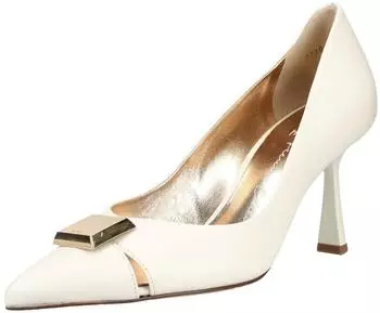Högl Pumps Leather High-Heel-Pumps creme/gold