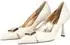 Högl Pumps Leather High-Heel-Pumps creme/gold