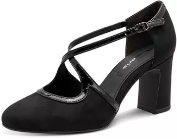 Tamaris Pump with Strap (1-22454) schwarz