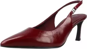 Tamaris Slings Leather 1-29612 - Clasp, TOUCH-IT Footbed, Stiletto Heel 6.5 cm merlot