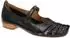 Everybody Shoes Everybody Ballerinas Smooth Leather Strap Ballerina schwarz