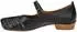 Everybody Shoes Everybody Ballerinas Smooth Leather Strap Ballerina schwarz