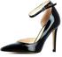 Evita Shoes 411185A black patent