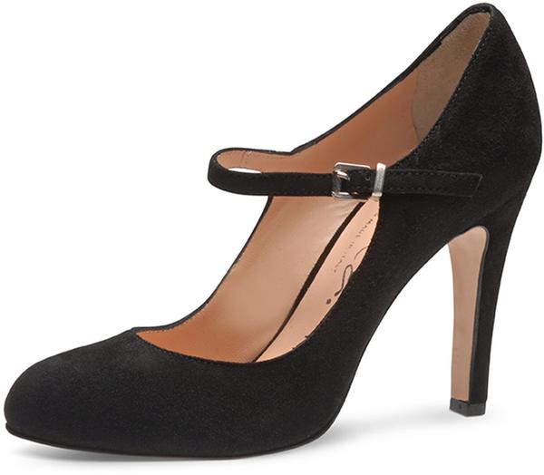 Evita Shoes 411532A black suede