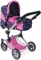 CHIC2000 Kombi-Puppenwagen "Jara, Butterfly, rosa" zusammenklappbar